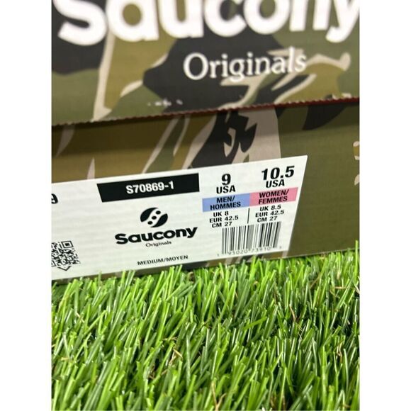 9 DS Men - Saucony Progrid Omni 9 Starcow Green Orange S70869-1 - Picture 7 of 7